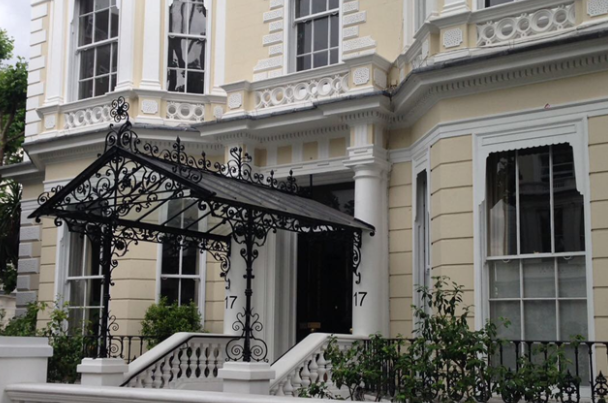 Grade II-listed property in Kensington